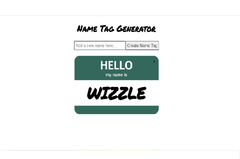 name-tag